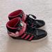 Adidas Shoes | Adidas Vintage High Top Pink Black Ortholite Streetwear | Color: Black/Pink | Size: 6