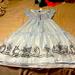 Disney Dresses | Disney Live Action Alive In Wonderland Halloween Dress Size M (8-10) | Color: Blue/White | Size: M