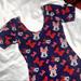 Disney Dresses | Disney Minnie Mouse T-Shirt Dress | Color: Purple/Red | Size: S