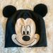 Disney Accessories | Disney Mickey Mouse Kids Beanie Hat With Ears | Color: Black | Size: Osb