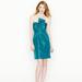 J. Crew Dresses | J. Crew Bow Front Strapless Dress | Color: Blue | Size: 2