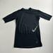 Nike Shirts | Nike Pro Short Sleeve Shirt Pullover Hypercool Fitted Black Men’s Size Xl Active | Color: Black | Size: Xl