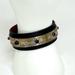 Coach Jewelry | Coachlimited Edition~Rarevintage Large Glove Tanned Cowhide Belt Bracelet | Color: Black/Gold | Size: Large