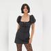 Urban Outfitters Dresses | Eggie Uo Exclusive Dahlia Mini Dress | Color: Black | Size: S