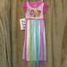 Disney Dresses | Disney Unicorn Princess Dress Size 4t | Color: Pink/White | Size: 4tg