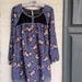 Free People Dresses | Free People Dress Xs (0-2) Purple Tunic Style - Excellent Condition! | Color: Black/Purple | Size: Xs