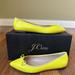 J. Crew Shoes | J. Crew Women's Leather Gemma Flats Yellow Size Us 6.5 | Color: Gold/Yellow | Size: 6.5