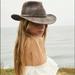 Free People Accessories | Free People Mossant Trail Dusted Cowboy Rancher Hat Shaded Gray Soft Brim | Color: Gray | Size: Os