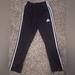 Adidas Jeans | Adidas 3 Stripes Warm Up Tricot Slim Tapered Track Pants | Color: Black/White | Size: 26