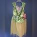 Disney Costumes | Disney Princess Tiana Light Up Dress | Color: Green/Yellow | Size: M 7-8