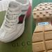 Gucci Shoes | Authentic Gucci Sneakers Men’s Size 6 Brand New | Color: White | Size: 6