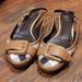 Burberry Shoes | Burberry Flat Slingback Flat Shoes Women Size 40 1/2 | Color: Brown/Tan | Size: Eu40.5 (Us 9.5)