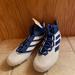 Adidas Shoes | Adidas Freak Carbon Mid Football Cleat | Color: Blue/White | Size: 9