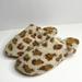 Anthropologie Shoes | Anthropologie Sherpa Cheetah Slippers Size Large | Color: Brown/Tan | Size: Large