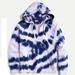 J. Crew Tops | J. Crew Blue And White Tie-Dye Hooded Sweatshirt | Color: Blue/White | Size: L