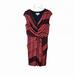 Jessica Simpson Dresses | Jessica Simpson V-Neck Striped Dress Sz 6 | Color: Blue/Pink | Size: 6
