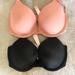 Pink Victoria's Secret Intimates & Sleepwear | 2 Victoria’s Secret Pink Bras | Color: Black/Pink | Size: 32d