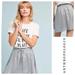 Anthropologie Skirts | Anthropologie Silver Shimmer Skirt | Color: Silver | Size: S