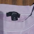 J. Crew Tops | J Crew Distressed Crew Neck Sweatshirt Lilac Small | Color: Purple | Size: S