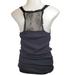 American Eagle Outfitters Tops | American Eagle Black Ribbed Tank Top With Lace Back Detail | Color: Black | Size: M