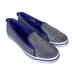 Adidas Shoes | Adidas Women's Casual Slip On Sneaker Flats Size 7 Purple Plaid Sample Shoe | Color: Purple | Size: 7