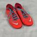 Nike Shoes | Bright Orange Red Nike Training Free 1.0 Cross Bionic Track Running Shoes 9.5 | Color: Orange/Red | Size: 9.5