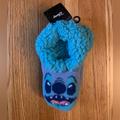 Disney Shoes | Cozy Disney Stitch Teddy Fur Slipper Socks. | Color: Blue | Size: 4-10