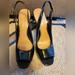 Jessica Simpson Shoes | Jessica Simpson Black Slingback Pumps Size 9 | Color: Black | Size: 9