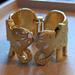 Lilly Pulitzer Jewelry | Lilly Pulitzer Gold Tone Elephants Cuff Bracelet Nwot | Color: Gold | Size: 8.5 Around