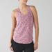 Lululemon Athletica Tops | Lululemon Nwt Tank - Yogi Racer Back Iii | 4 Color Space Dye White Minty Pink | Color: Pink | Size: 6