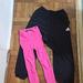 Adidas Pants & Jumpsuits | Adidas Women's Pants And Formotion Sculpt Leggings | Color: Black/Pink | Size: M