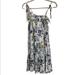 American Eagle Outfitters Dresses | American Eagle Outfitters Floral Spaghetti Strap Mini Dress | Color: Green/White | Size: S