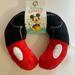 Disney Other | Disney Baby Mickey Travel Neck Pillow | Color: Black/Red | Size: Osbb