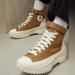 Converse Shoes | Converse Womens Run Star Hike Hi Leather A04268c | Color: Brown | Size: Various