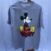 Disney Shirts | Disney Mickey Mouse Graphic T-Shirt M *Nwot | Color: Gray | Size: M