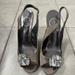 Jessica Simpson Shoes | Jessica Simpson Sling Back Dress Heel | Color: Gray/Tan | Size: 8