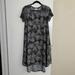 Lularoe Dresses | Lularoe Rare Disney Print Dress Mickey Mouse | Color: Black/White | Size: S