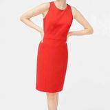 J. Crew Dresses | J Crew Red Sheath Dress | Color: Red | Size: 6