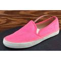 American Eagle Outfitters Shoes | American Eagle Outfitters Size 8 M Neon Pink Loafer Shoes Fabric Women | Color: Pink | Size: 8