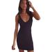 Free People Dresses | Free People Next Chapter Slip Xs New Black Bodycon Dress Mini Low Back Sexy | Color: Black | Size: Xs