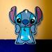 Disney Accents | Disney’s Stitch Ceramic Trinket Tray | Color: Black/Blue | Size: 7”X7”