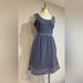 J. Crew Dresses | J. Crew Cotton A-Line Sleeveless Dress Gray Size 2 | Color: Gray | Size: 2