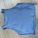 American Eagle Outfitters Tops | Blue American Eagle Crop Top | Color: Blue | Size: M