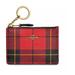 Coach Accessories | Coach Novelty Plaid Print Mini Skinny Id Case | Color: Red | Size: Os