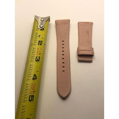 Michael Kors Jewelry | Authentic Michael Kors Watch Parts 2 Piece Band Leather Pink 18/22mm Yo152 | Color: Pink | Size: One Size