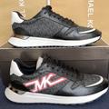Michael Kors Shoes | Dax Trainer Mk Signature Sm 44s3dafs1b Men’s Sneakers Fashion Athletic Shoes | Color: Black/Pink | Size: 11.5
