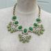 J. Crew Jewelry | J. Crew Necklace Gold And Green | Color: Gold/Green | Size: Os