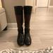 Michael Kors Shoes | Micheal Kors The Jet Set 6 Tall Boots- Women’s Size 5.5 | Color: Black/Brown | Size: 5.5