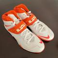 Nike Shoes | Nike Lebron Zoom Soldier 7 (Orange/White) | Color: Orange/White | Size: 12