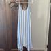 American Eagle Outfitters Dresses | American Eagle Striped Maxi Dress | Color: Blue/White | Size: S